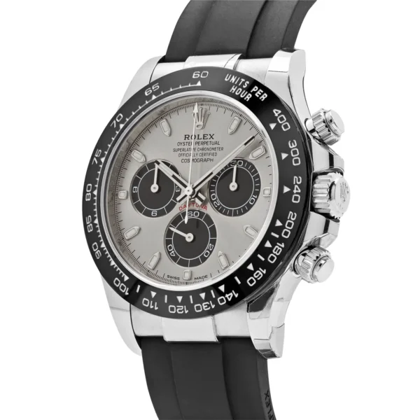 ⁦Rolex Daytona Gray Rubber Mirror Original⁩ - الصورة ⁦2⁩