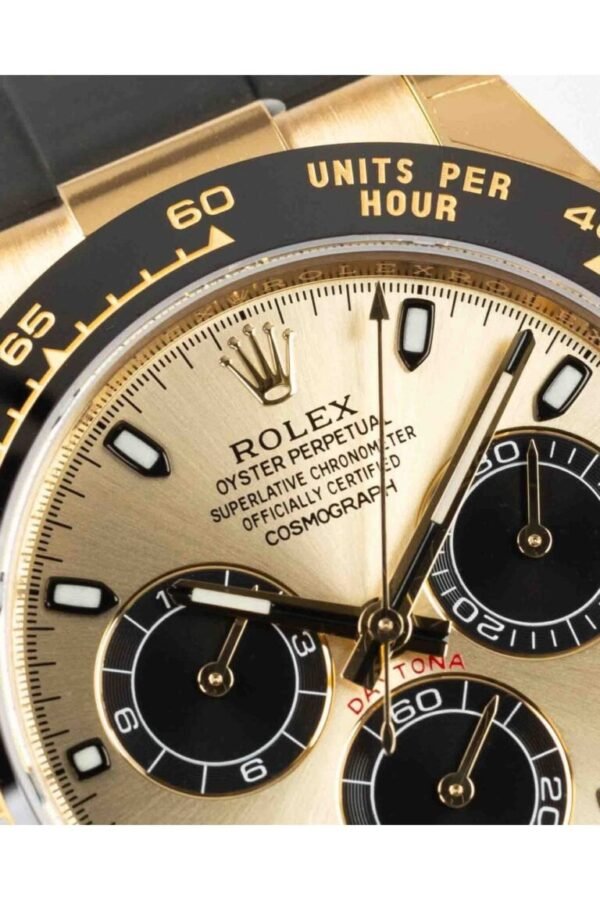 Rolex Daytona Gold Rubber Mirror Original - Image 4